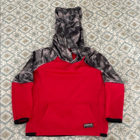 Red and Gray Kids Hoodie - Picture 1 of 1